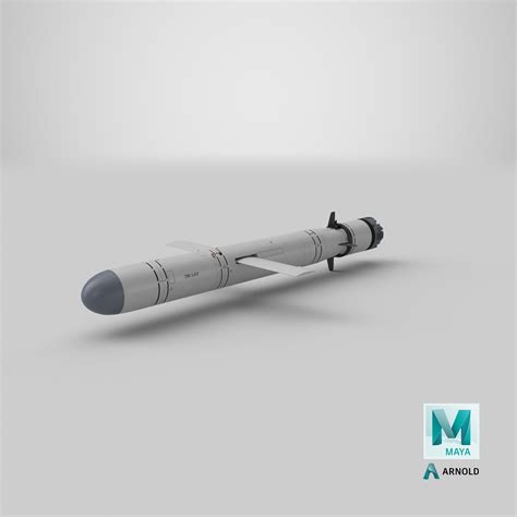 Cruise Missile 3M 14 Kalibr 3D Model 99 3ds Blend C4d Fbx Max