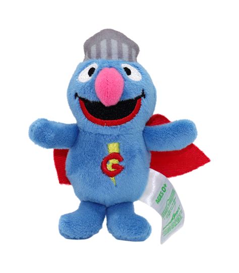 Sesame Street Micro Super Grover Plush | Aussie Toys Online