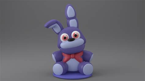 Archivo Stl Peluche Bonnie The Bunny Five Nights At Freddys・modelo