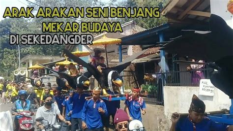 Arak Arakan Seni Benjang Mekar Budaya Di Sekedangder Youtube