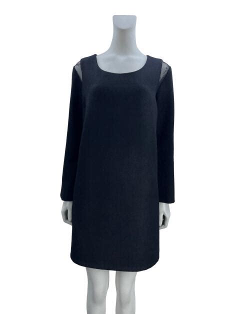 Vestido Stella Mccartney L Preto Original Vr Etiqueta Nica