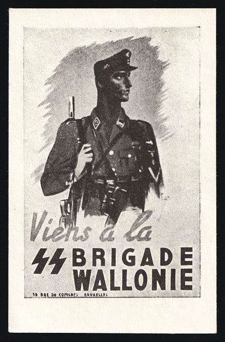 Wallonia Walloon Legion Nuremberg Rally Nazi Germany Third Reich