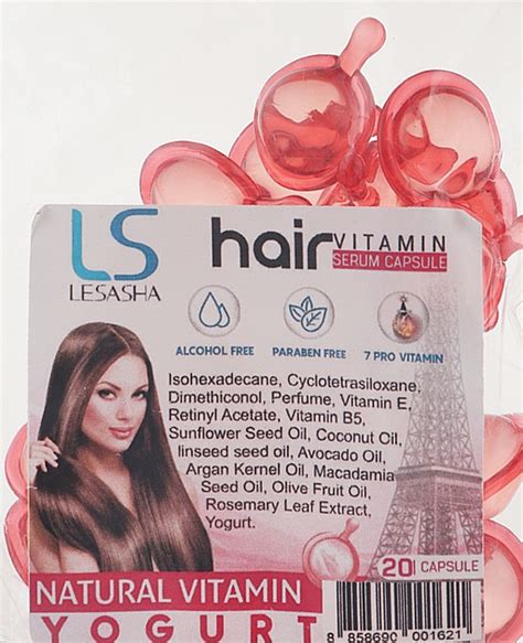 Тайские капсулы для волос c йогуртом - Lesasha Hair Serum Vitamin ...