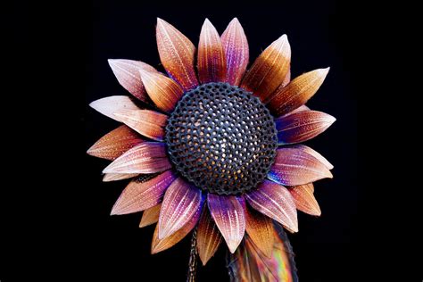 Metal Sculpture Sunflower