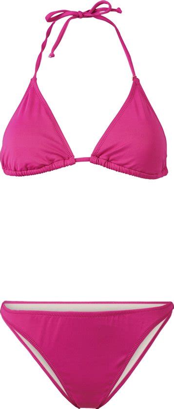Brunotti Marley Dames Slider Triangel Bikini Set Roze Bol