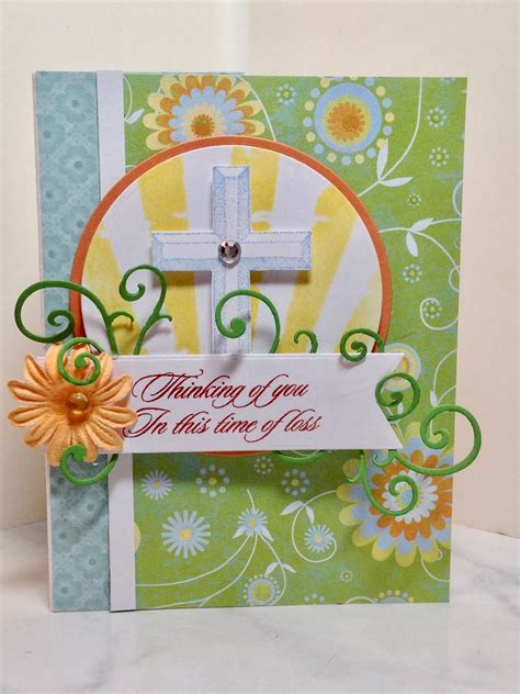 Amy S Creative Pursuits Handmade Christian Sympathy Card