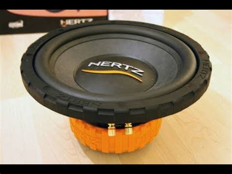 Корпус под саб Hertz ES 300 - 12" - YouTube