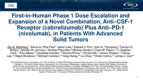 PDF First In Human Phase 1 Dose Escalation And Expansion Of A Novel