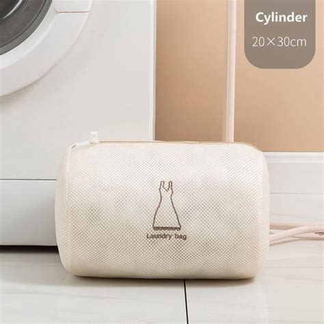 Cylindre Sacs De Lavage En Maille Polyester Tailles Sac Linge Sale