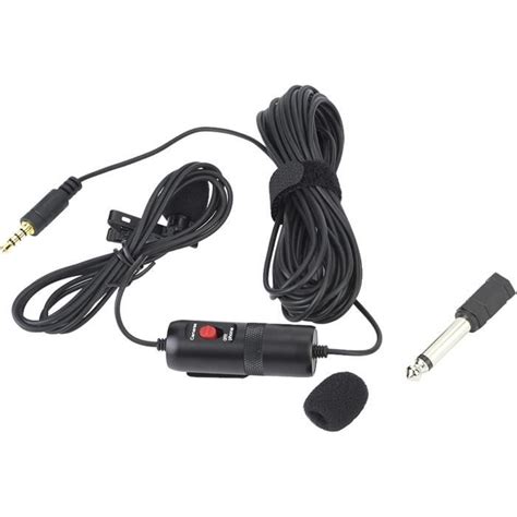 Microphone Pince Microphone Lavalier Microphone Condensateur