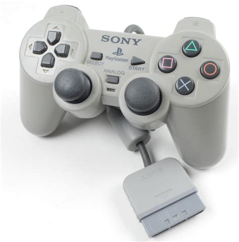 Playstation 1 Grey Controller DualShock (Refurbished) | Retro Console ...