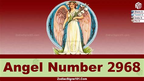 2968 Angel Number Spiritual Meaning And Significance - ZodiacSigns101