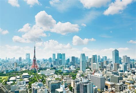 Fototapete Tokyo Bei Sonnigem Wetter Nach Ma Myredro De