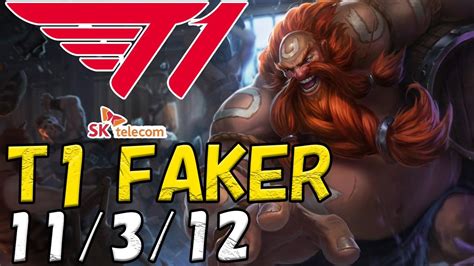 T Faker Gragas Vs Leblanc Mid Patch Kr Rank Youtube