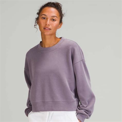 Lululemon Athletica Tops Lululemon Perfectly Oversized Cropped Crew