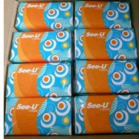 Jual Tisu See U Facial Tissue See U 250 Sheets 2 Ply 1 Karton Dus