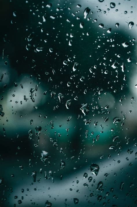 Drops Macro Blur Glass Hd Phone Wallpaper Peakpx