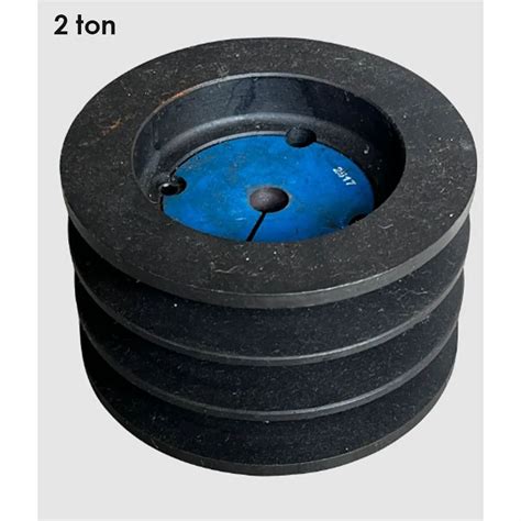 Cast Iron Taper Lock Pulley For Lifting Platform Capacity 2 Ton At