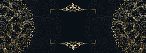 Black Gold Wedding Background