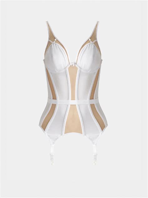 Комбідрес Fox lingerie teaserwhitecors для жінок колір Білий купити в Києві Україні в