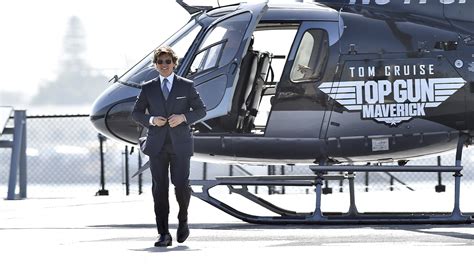 Watch Hoy D A Highlight Tom Cruise Baja De Su Helic Ptero Y Habla Con