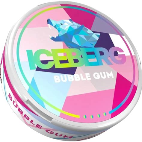 Iceberg Bubblegum 100mg THE SNUS LIFE