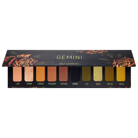 Melt Cosmetics Gemini Eyeshadow Palette Fards à Paupières