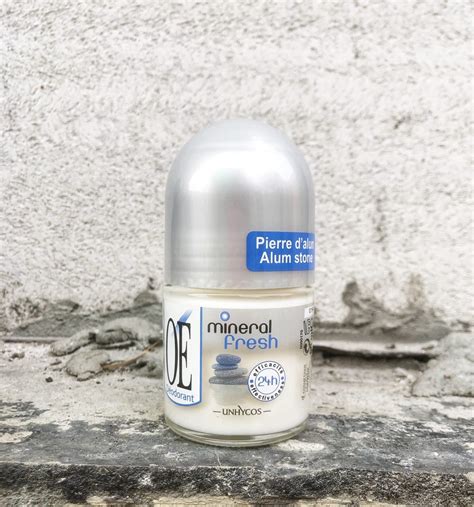 Дезодорант-антиперспирант OE Mineral Fresh без спирта с квасцовым ...