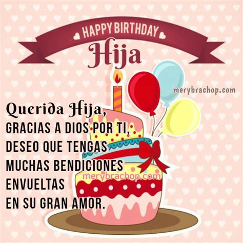 Frases Cristianas De Cumpleaños Para Mi Querida Hija 🧡