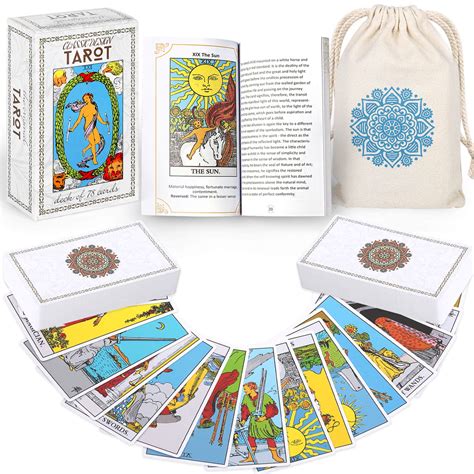 Buy Magicseer Classic Tarot Cards Deck With Guidebook Premium Linen