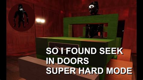 So I Found Seek In Doors Super Hard Mode April Fools Update Youtube