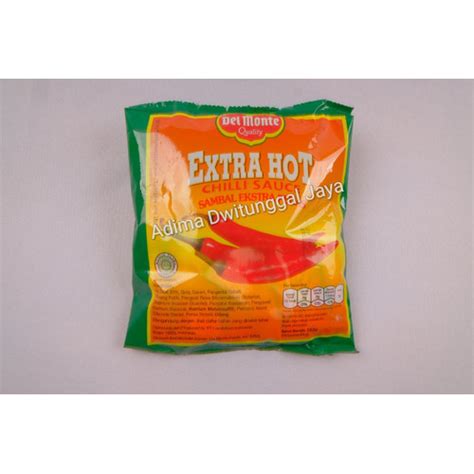 Jual Delmonte Extra Hot Chili Sauce Sambal Extra Pedas Sachet S X Gr Jakarta Barat
