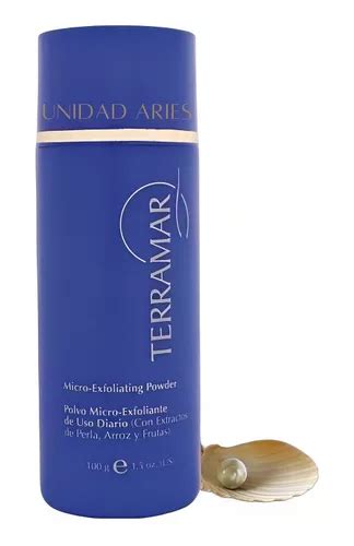 Polvo Micro Exfoliante Uso Diario Extractos Perla Terramar