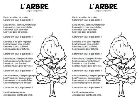 Poesie Arbre