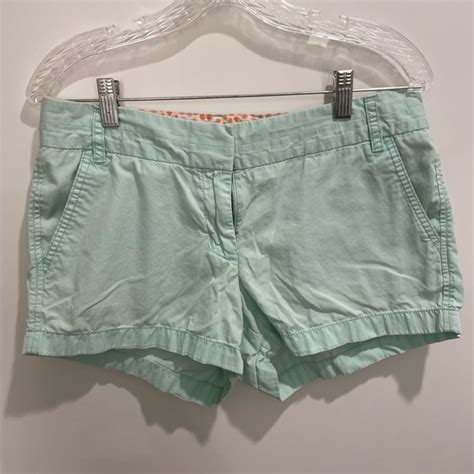 J Crew Factory Shorts Jcrew Factory Chino Blue Shorts Poshmark