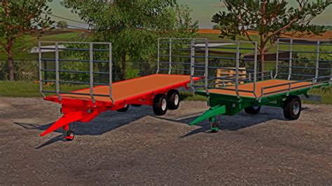 LS22 Multi Trailer Pack v 1 0 Ballentransport Mod für Landwirtschafts