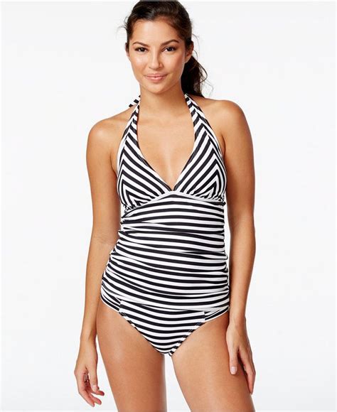 Tommy Bahama Striped Halter Tankini Top Halter Top Tankini Tankini Tankini Top