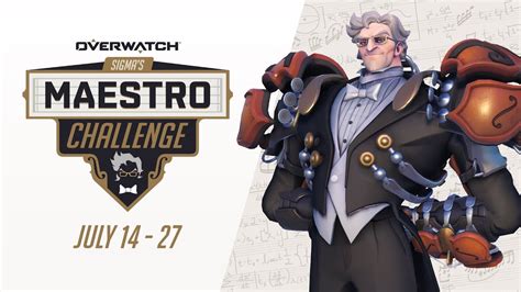 Overwatch Sigmas Maestro Challenge Offers Free Legendary Skin Stevivor