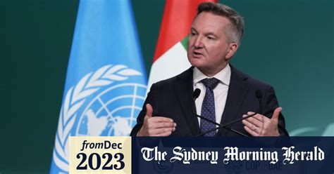 Cop28 Dubai Chris Bowen Calls For End To Fossil Fuels