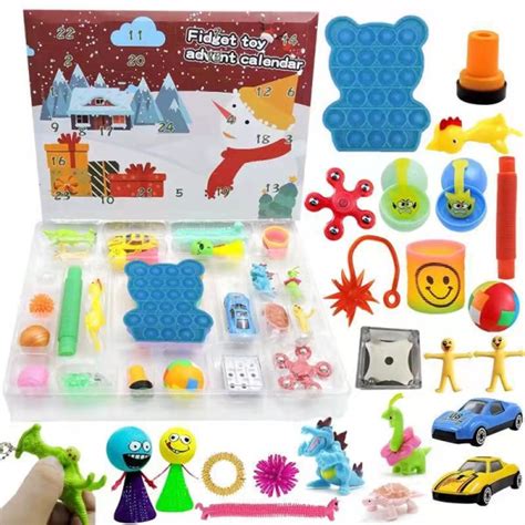 Fidget Toys Pop It Set Adventskalender 2021 Julleksaker 72c4 Fyndiq