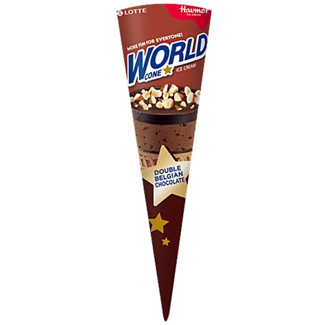 Buy Havmor Ice Cream World Cone Double Belgian Chocolate Online At