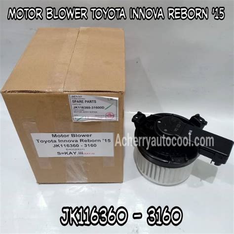 Jual Motor Blower Bagian Dalam Ac Mobil Toyota Innova Reborn 2015 Denso