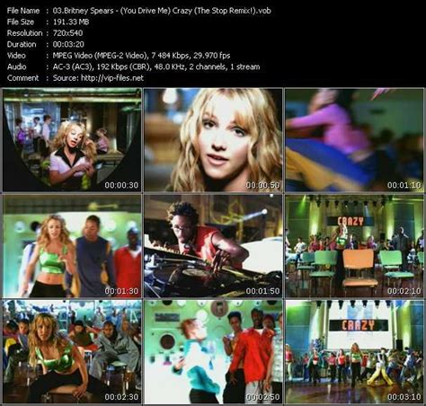 Britney Spears «(You Drive Me) Crazy (The Stop Remix!)» VOB File