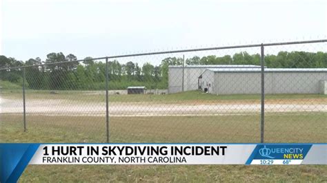 Skydiver Taken To Hospital After Hard Landing When Parachute Fails To