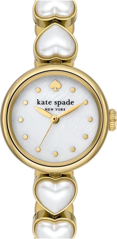 Kate Spade New York Monroe Imitation Pearl Heart Bracelet Watch Mm