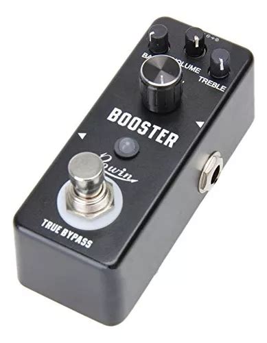 Pedal Booster De Guitarra Y Bajo Rowin Lef 318 True Bypass Cuotas Sin