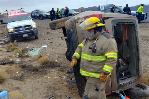 Muere Adulto Mayor En Volcadura Sobre Panamericana