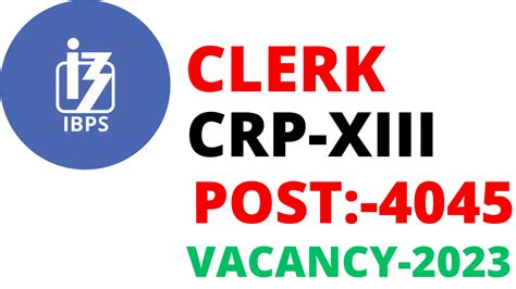 Ibps Clerk Vacancy 2023 Full Detail Download Notification And Syllabus