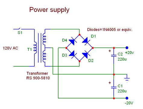 Simple Dual Power Supply Circuit Without Center Tap Artofit