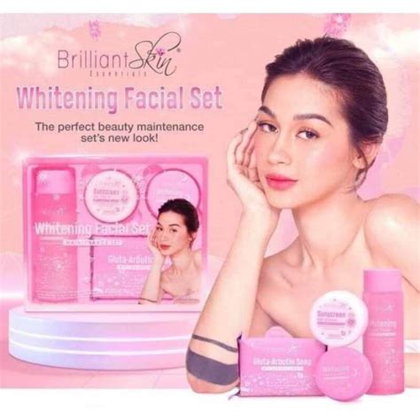 Original Brilliant Whitening Facial Set 2024 Packaging Lazada Ph